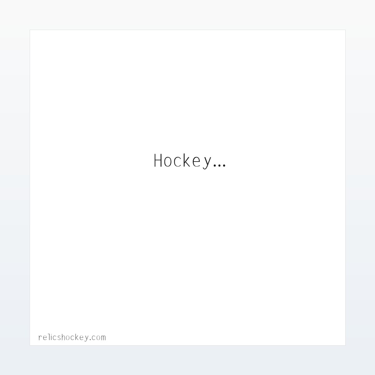 应用场景 - Relics Hockey... Been there. Done that. Trying to do it again! 方图